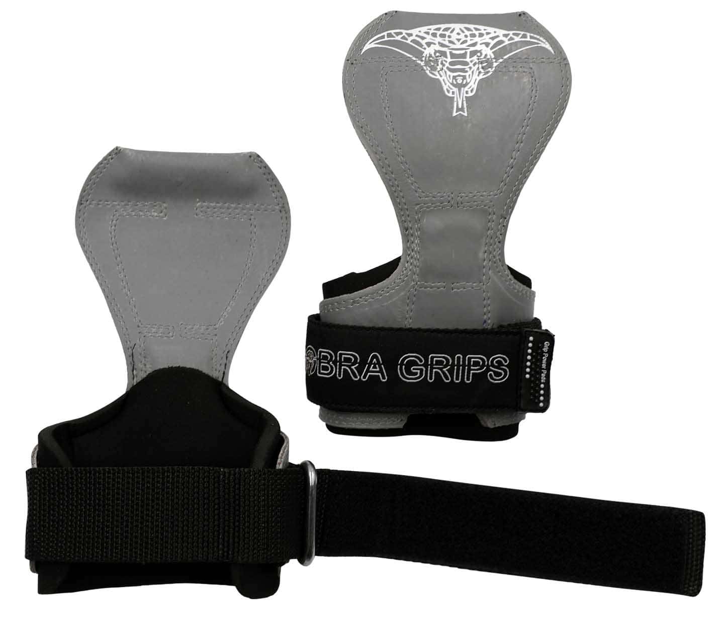 Cobra Grips PRO Guantes de Levantamiento de -Gris Caucho - Imagen 3