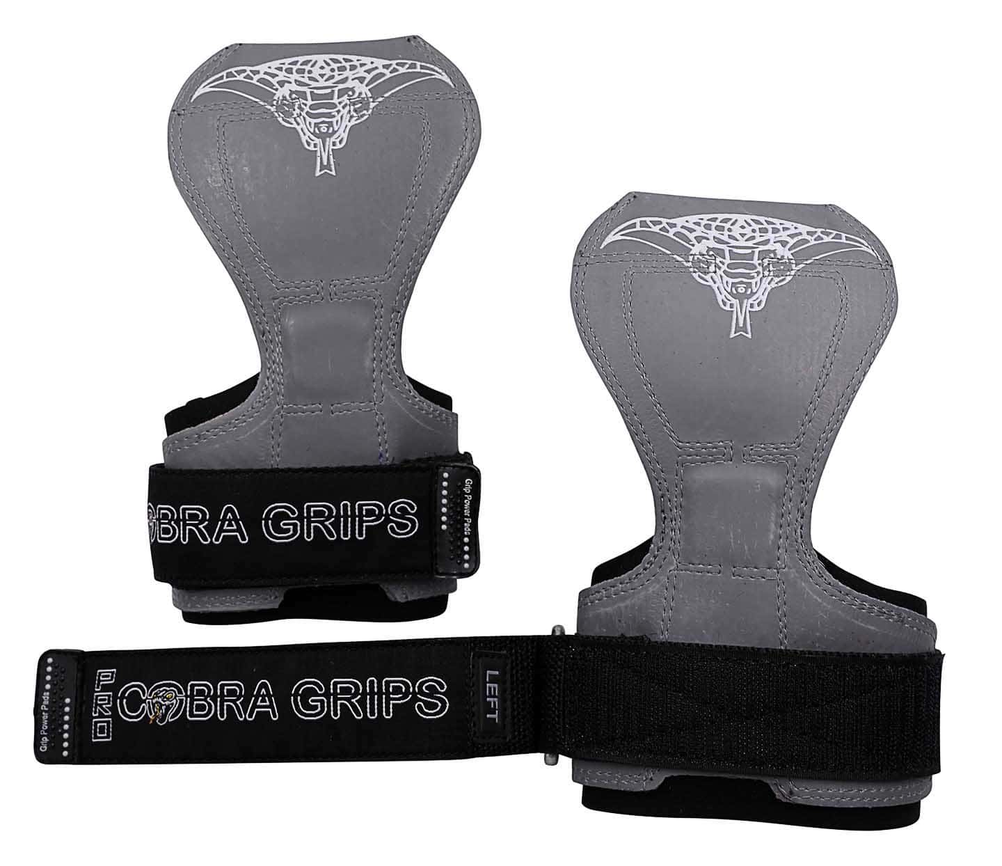 Cobra Grips PRO Guantes de Levantamiento de -Gris Caucho - Imagen 4