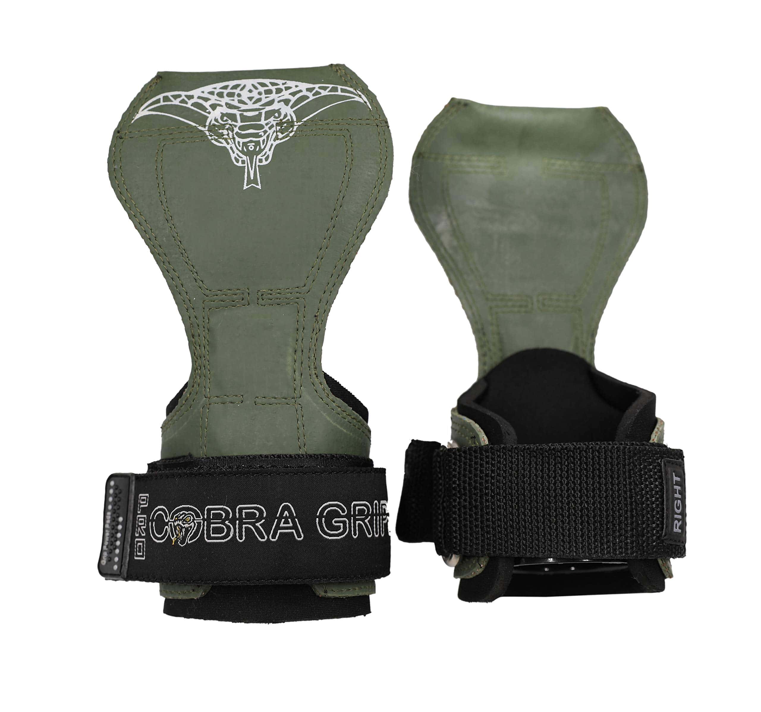 Cobra Grips PRO Guantes de Levantamiento de -PRO Verde de Go - Imagen 3