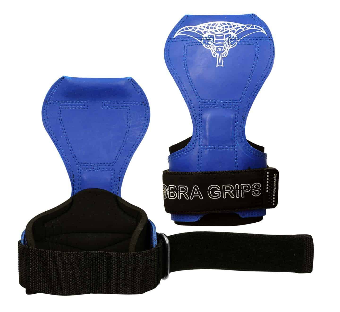 Cobra Grips PRO Guantes de Levantamiento de -Azul Goma FIT - Imagen 4