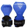 Cobra Grips PRO Guantes de Levantamiento de -Azul Goma FIT