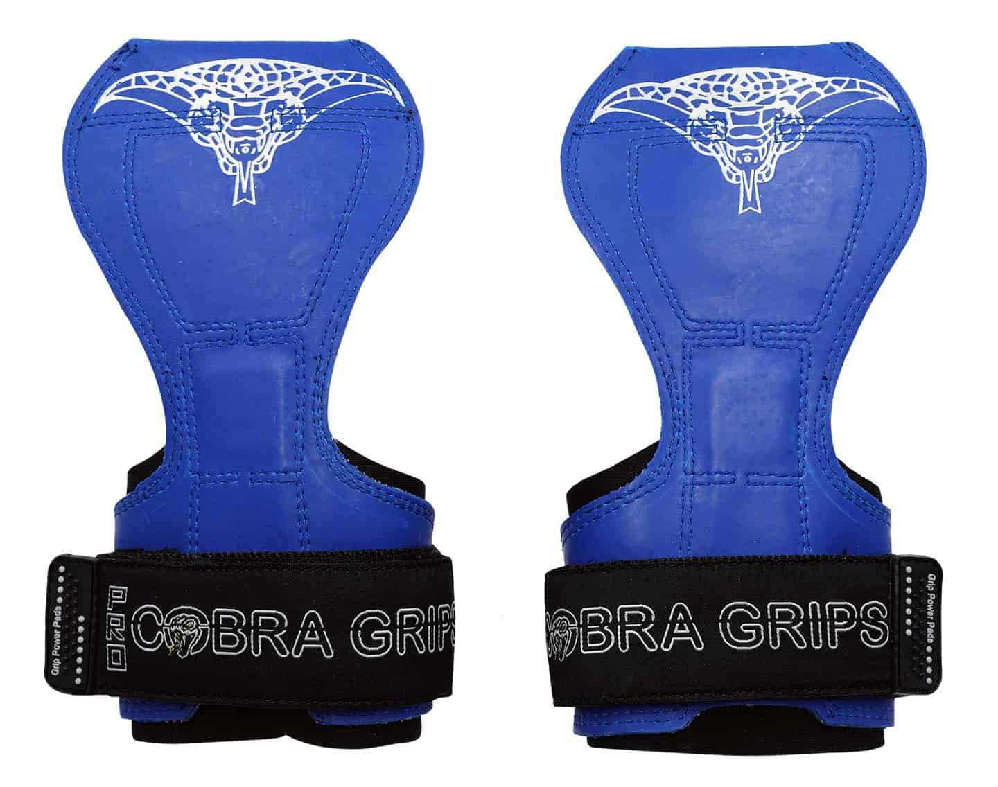 Cobra Grips PRO Guantes de Levantamiento de -Azul de Goma - Imagen 5