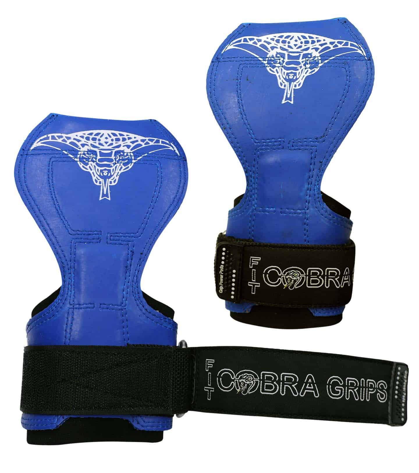 Cobra Grips PRO Guantes de Levantamiento de -Azul Goma FIT - Imagen 5