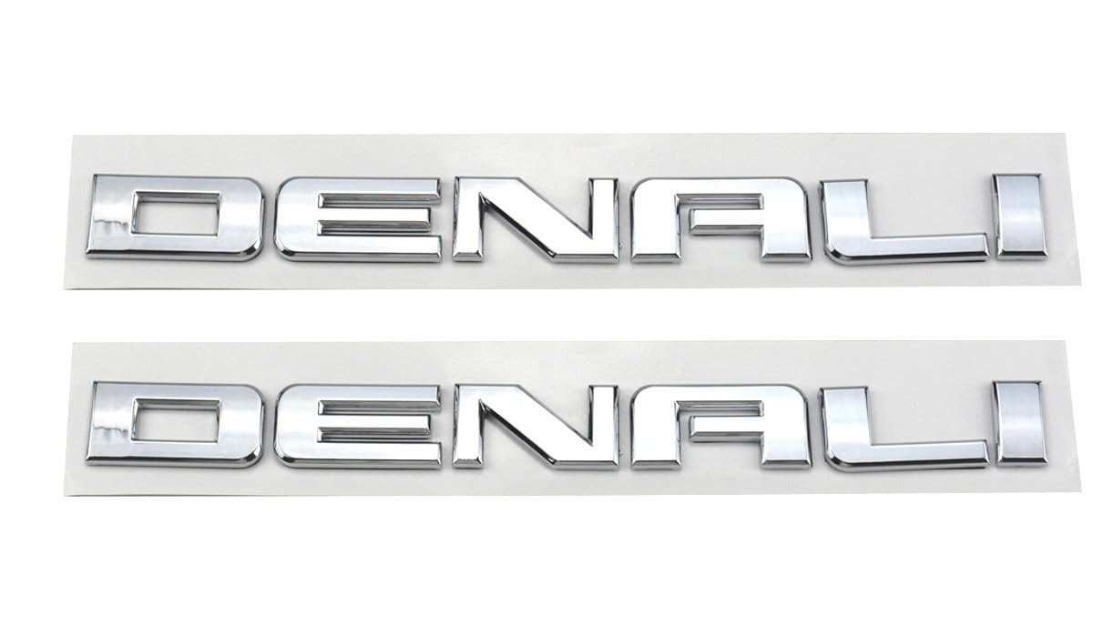 Emblemas de Placa Denali, Insignia de Repuesto para Gm