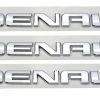 Emblemas de Placa de nombre Denali AAIMOLL, Repuesto para