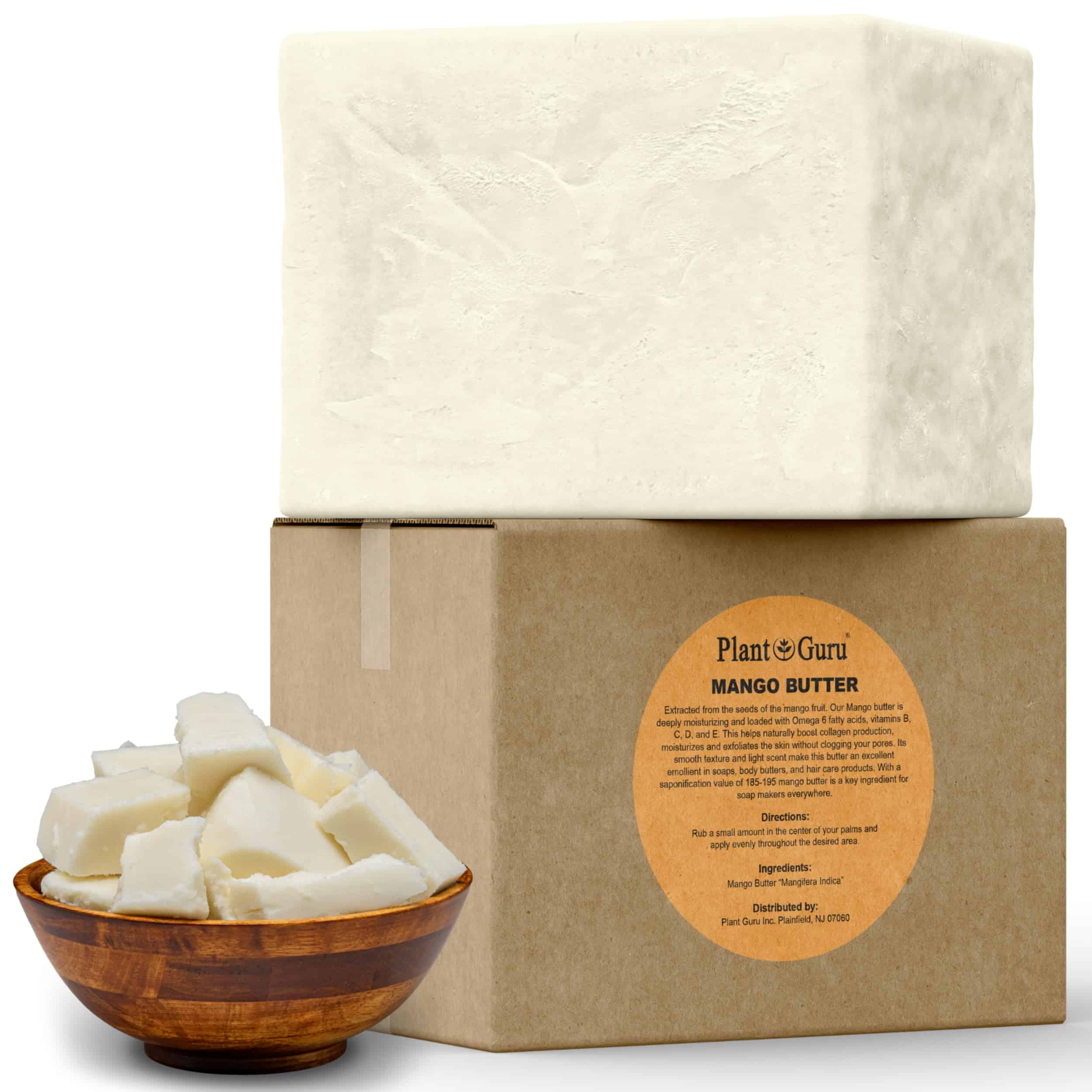 Mantequilla de Mango Cruda 5 lbs. a Granel 100% Pura