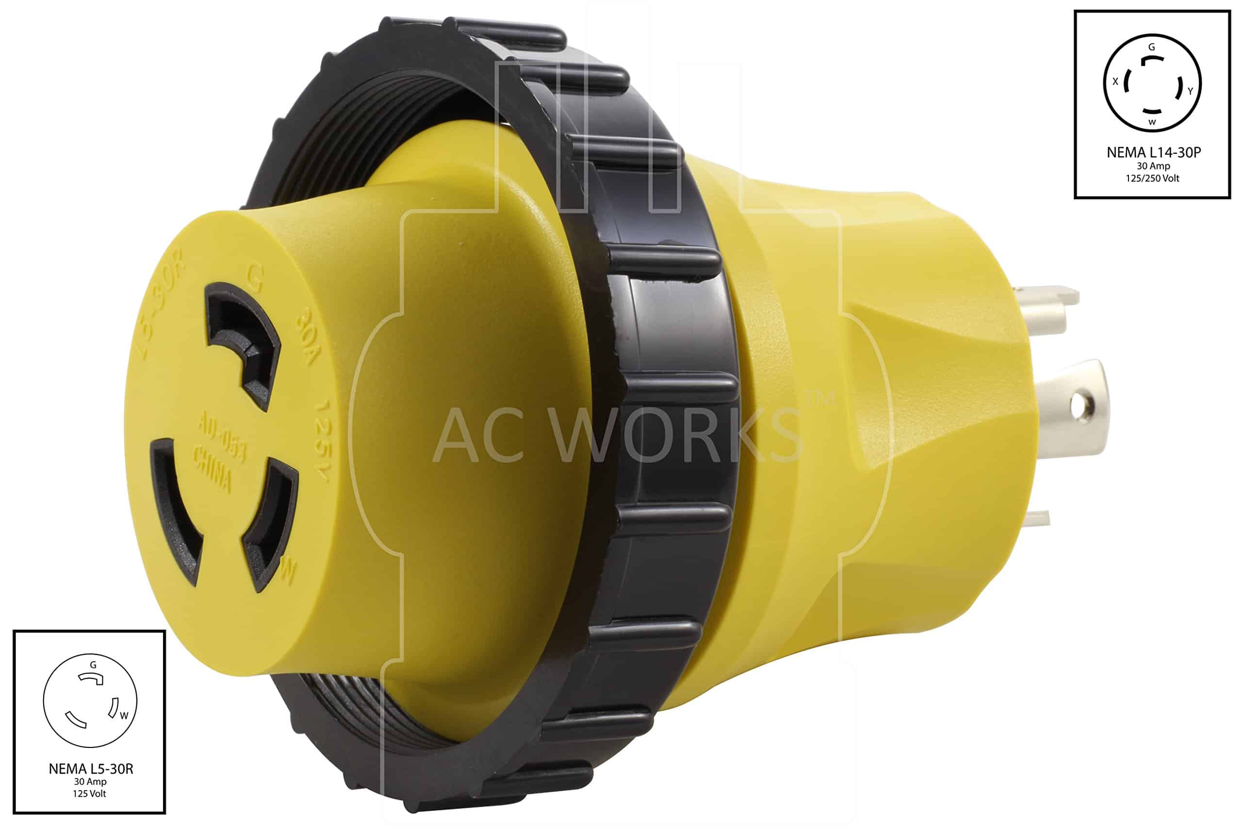 Adaptadores Desmontables para RV Marino AC WORKS 30Amp - Imagen 3