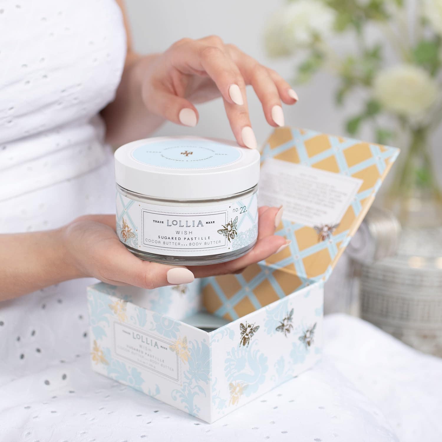 LOLLIA Wish Body Butter, 5.5 oz. - Fragancia de Pastilla - Imagen 6