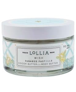LOLLIA Wish Body Butter, 5.5 oz. - Fragancia de Pastilla