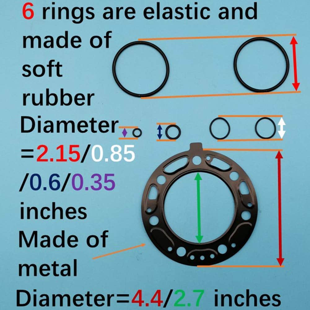 Juego Completo de Juntas para Culata Compatible con - Imagen 5