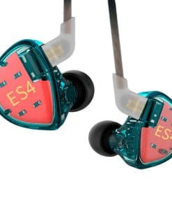 Audífonos KZ ES4 in Ear Monitor, 1DD+1BA Híbridos