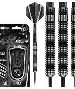 Set de Dardos de Tungsteno Winmau Blackout de 26 gramos con