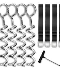 Estacas Anclaje para Trampolín N1Fit - Fuertes y