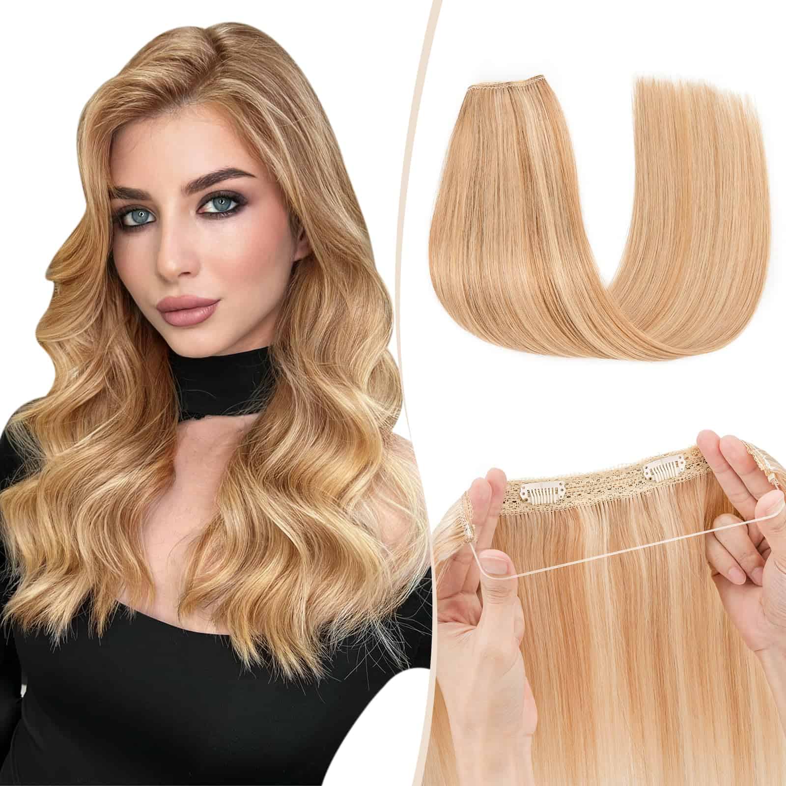 Extensiones de Cabello Benehair Halo de Cabello Humano Real