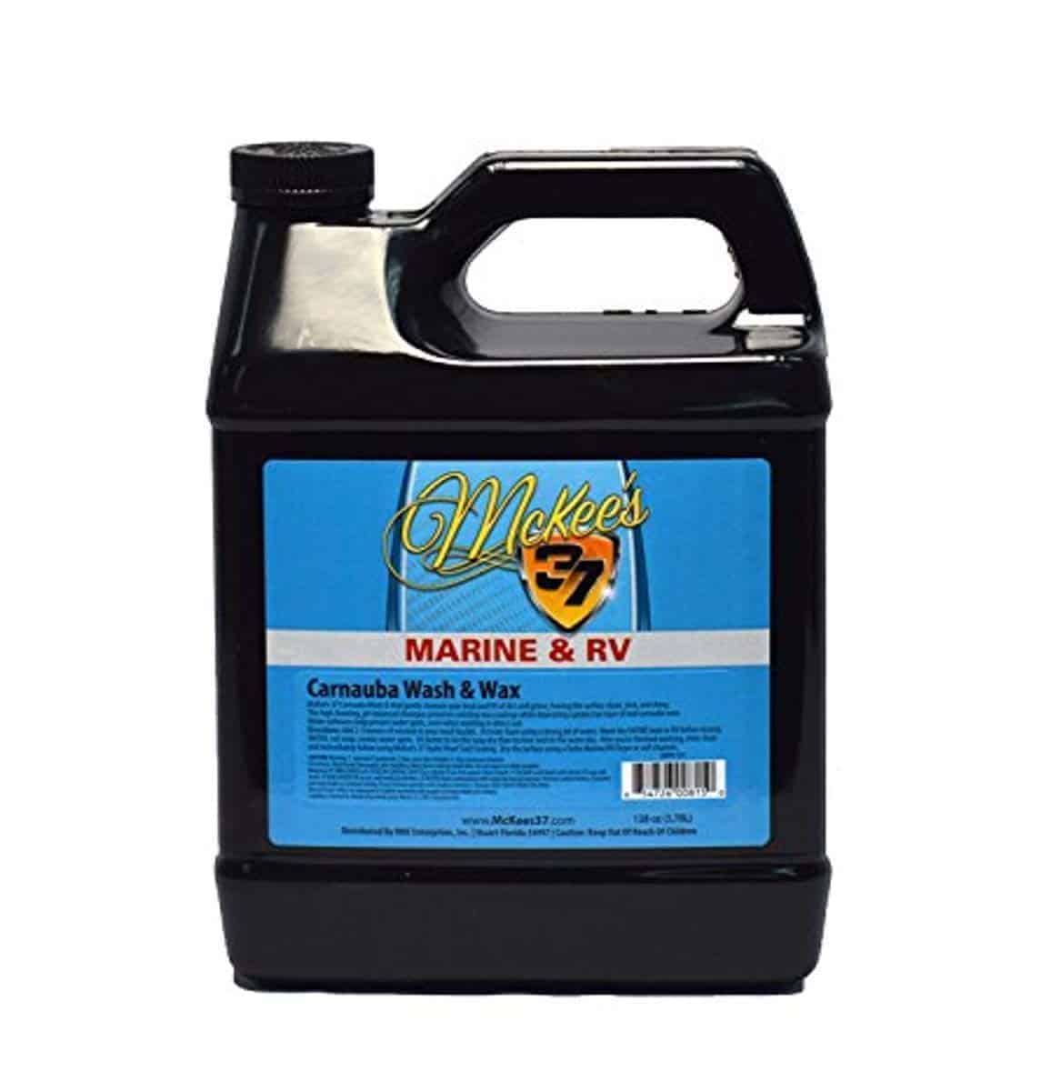 McKee's 37 Marine & RV MKRV-151 Carnauba Wash & Wax, 128