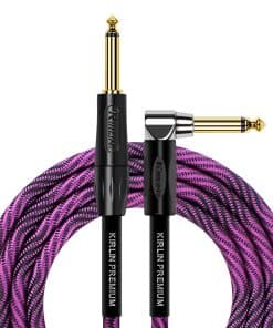 KIRLIN Cable IWB Cable de Instrumento, 1/4-Pulgada ángulo