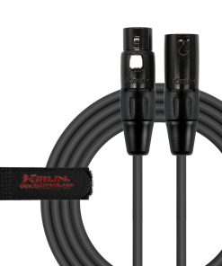 Cable de Micrófono KIRLIN MPC, XLR, Negro, 50FT