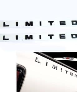 Emblemas laterales OEM Limited 2pack Nombres de placa 3D