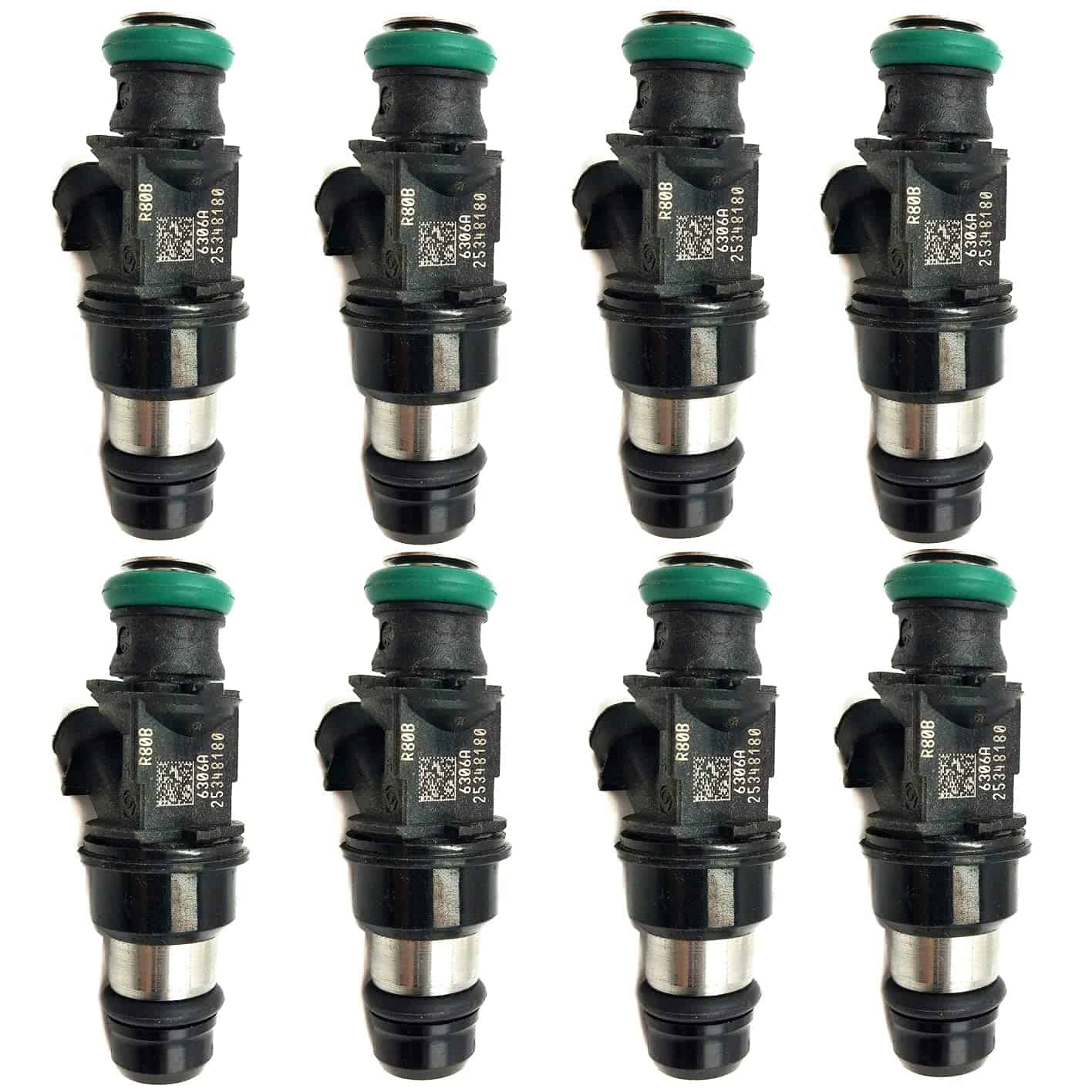 GzYcsFocusqp 8 Pcs Inyector de combustible para automóvil