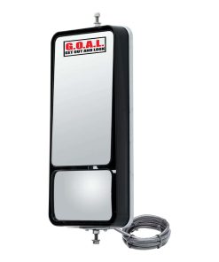 Stickers de Espejo 4" x 2" para Camiones Semi Automóviles