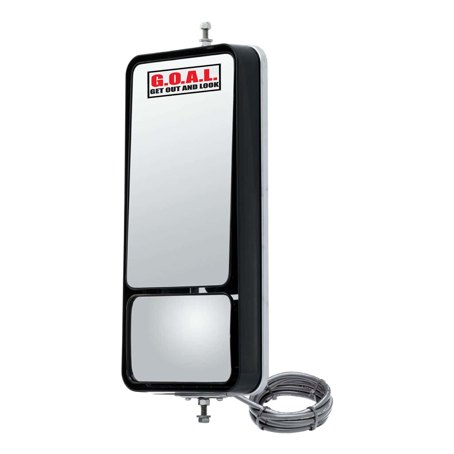 Stickers de Espejo 4" x 2" para Camiones Semi Automóviles