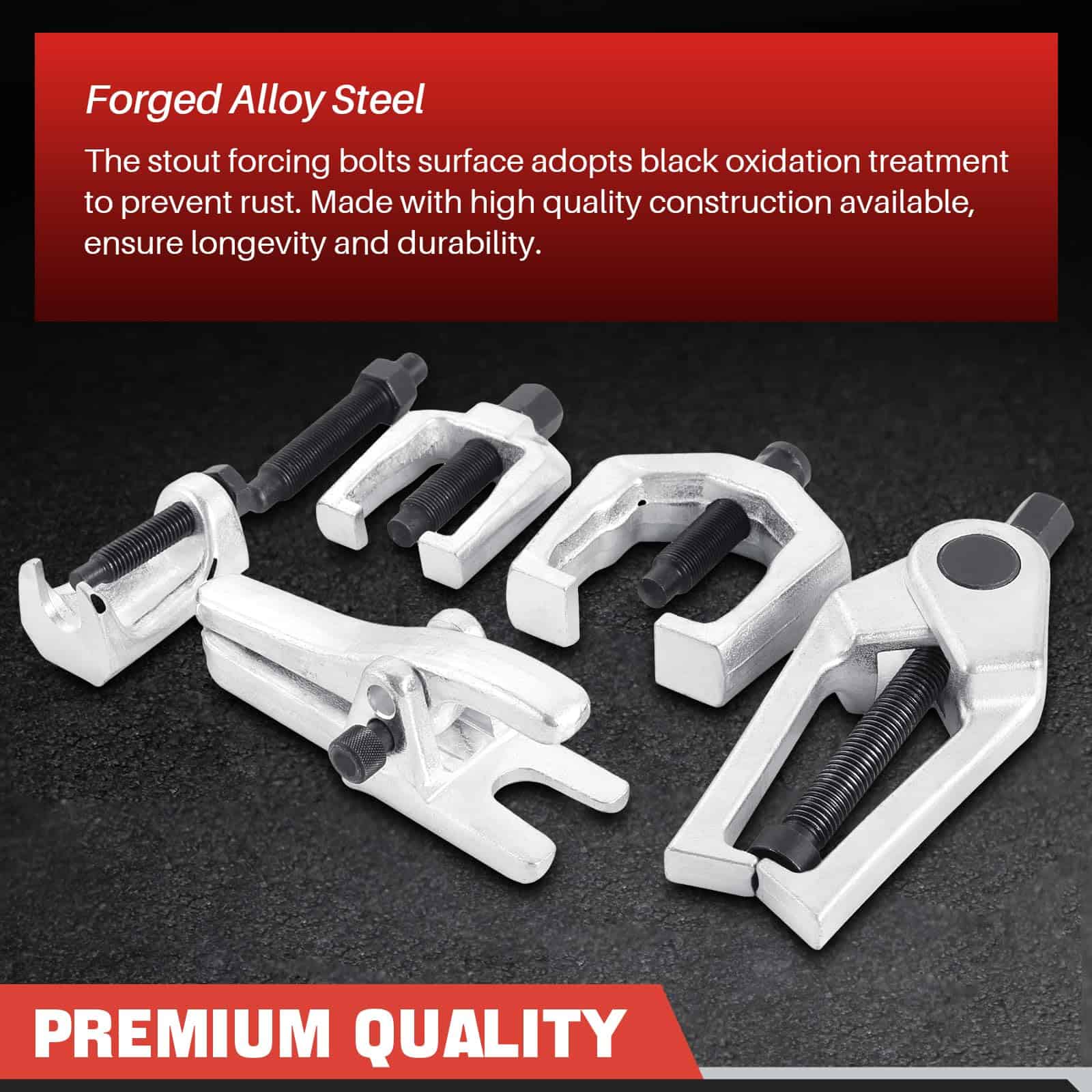 Juego de herramientas de servicio de extremo delantero de 5 - Imagen 6