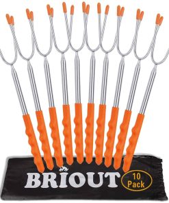 Briout Marshmallow Roasting Sticks 10 Pack Varilla