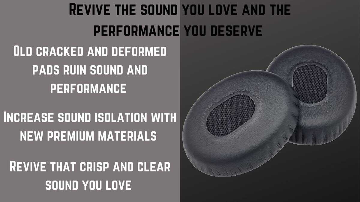 Almohadillas de Repuesto QC3/Almohadillas para Orejas y - Imagen 5