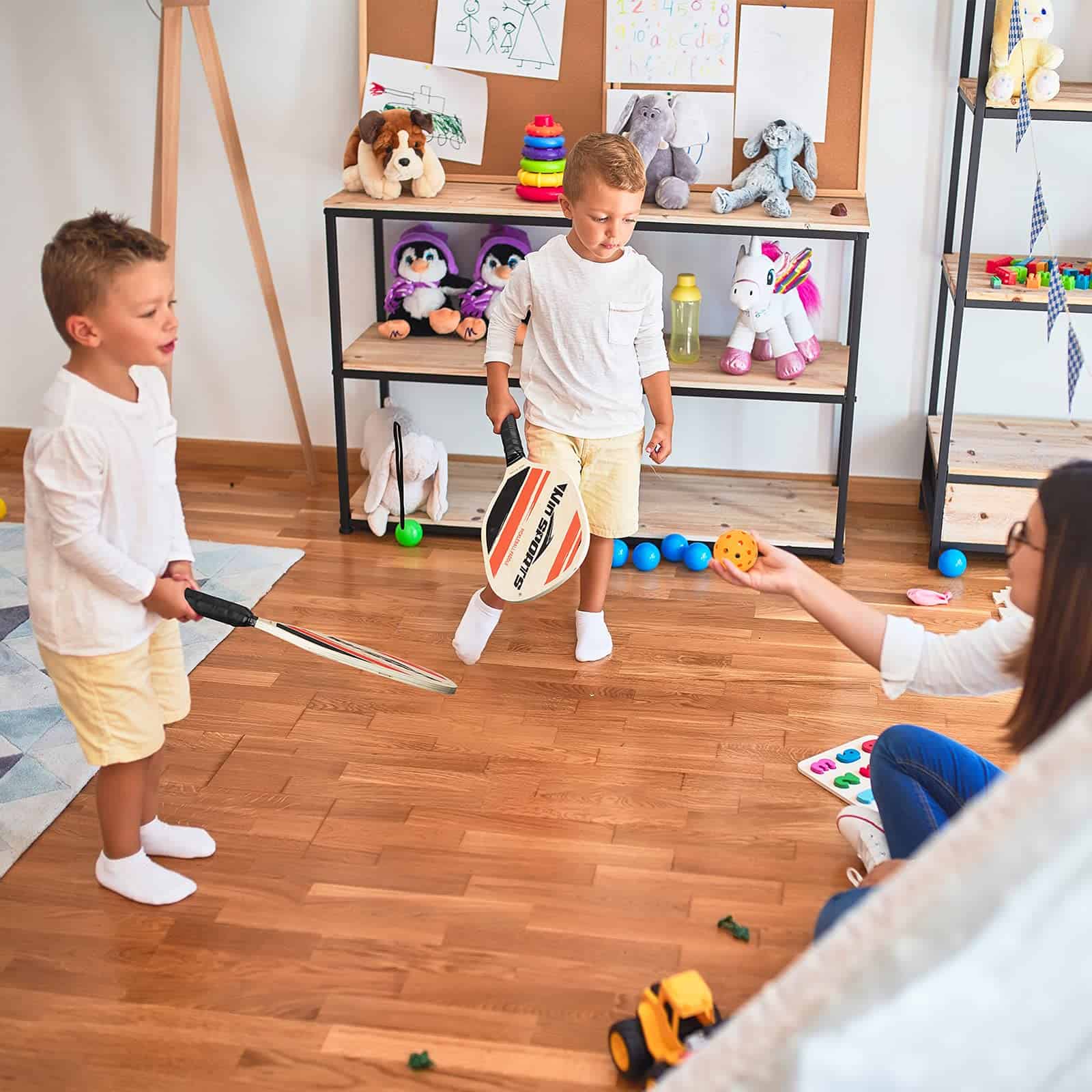 Set de 2 Palas de Pickleball de Madera - Win SPORTS Raqueta - Imagen 7