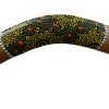 Boomerang Decorativo de Arte Aborigen Australiano