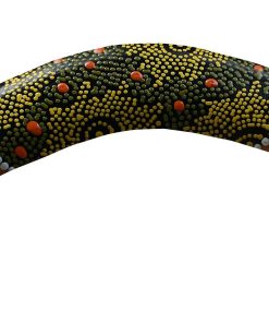 Boomerang Decorativo de Arte Aborigen Australiano