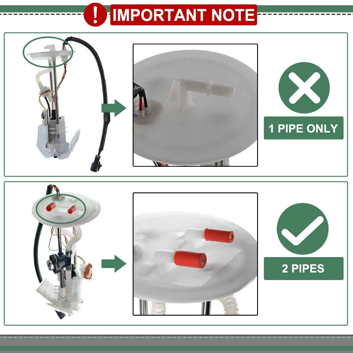 Conjunto de Bomba de Combustible para Ford - 4 Pines) - Imagen 3