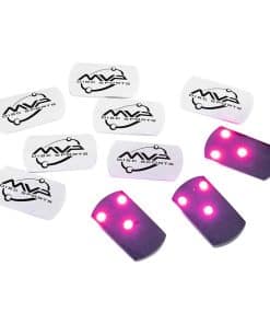 MVP Disc Golf Flat LED Tri-lite Luces de Disco (Paquete de