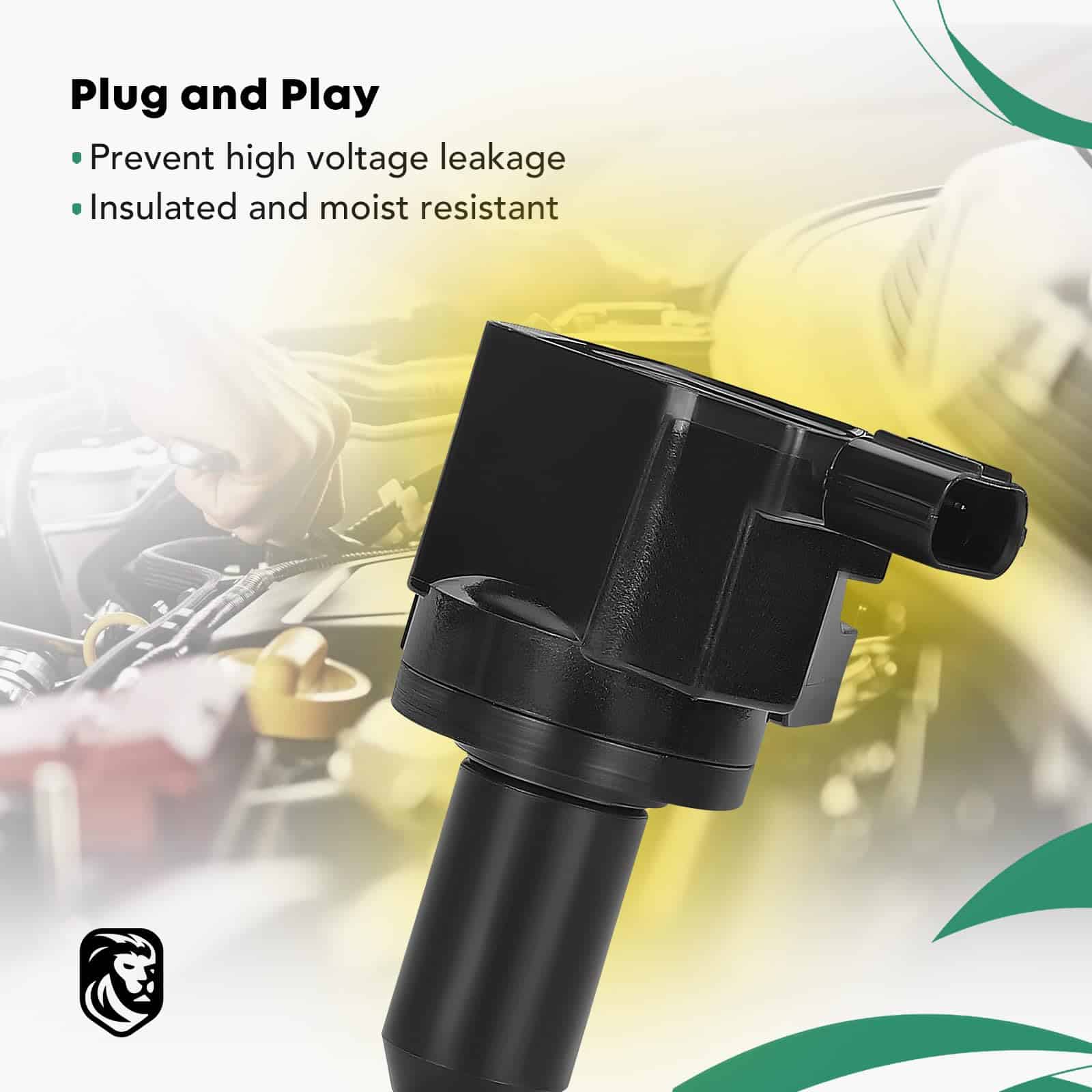 Conjunto de 4 Bobinas de Encendido de -zar C1578 - Imagen 8