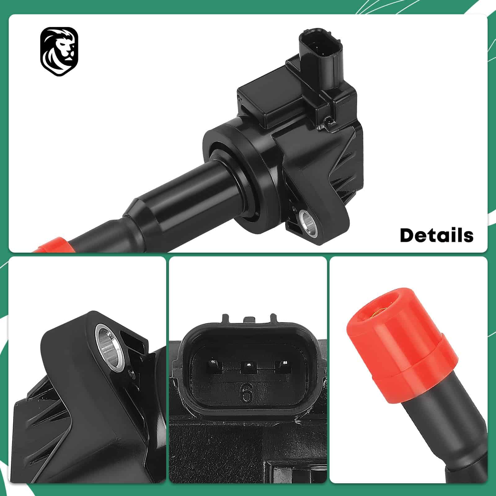 Conjunto de 4 Bobinas de Encendido de -zar C1578 - Imagen 7