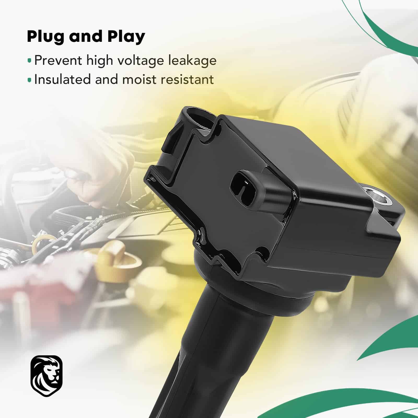 Conjunto de 3 paquetes de bobinas de encendido de YHTAUTO - Imagen 9