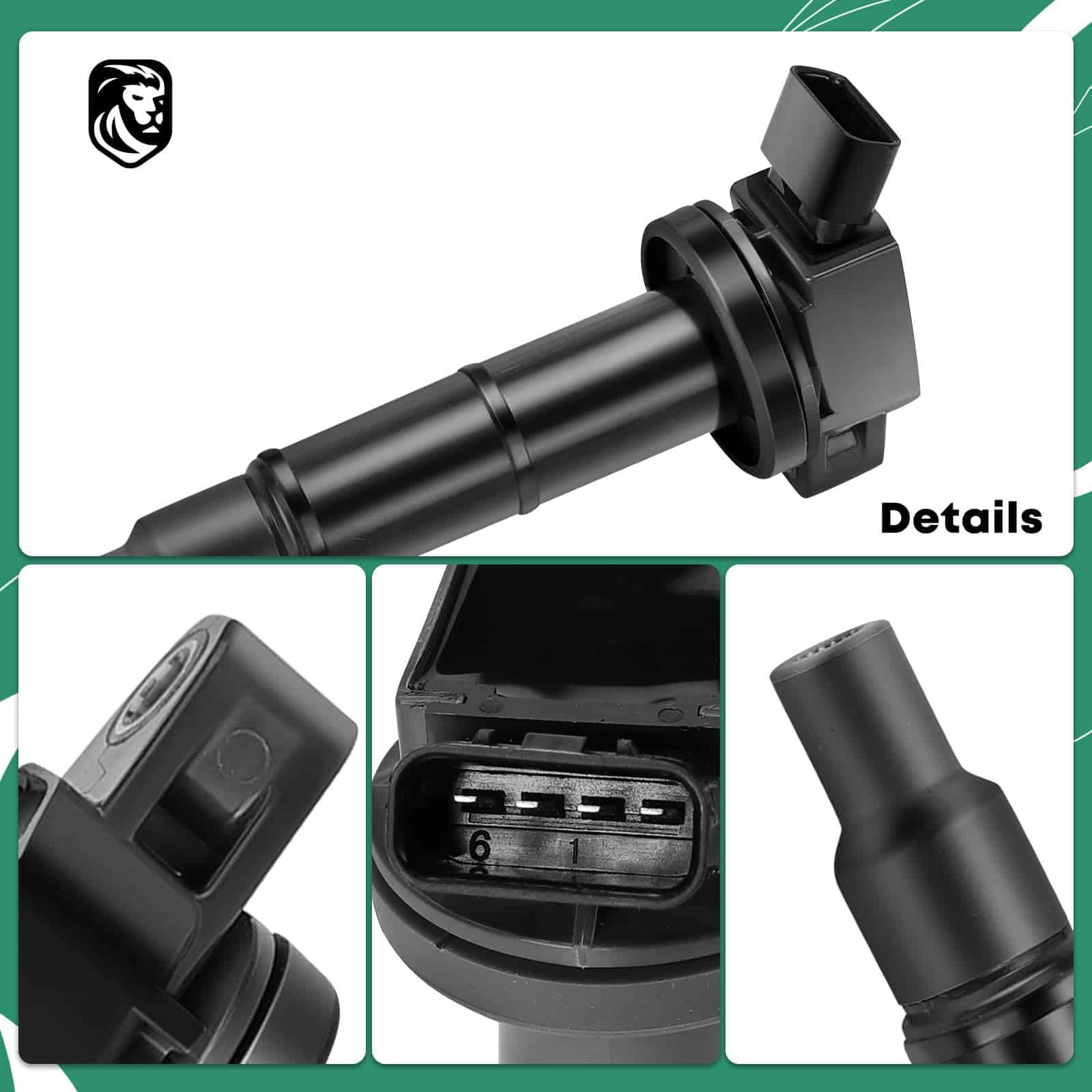 Set de 4 Bobinas de Encendido de Repuesto para Modelos de - Imagen 8