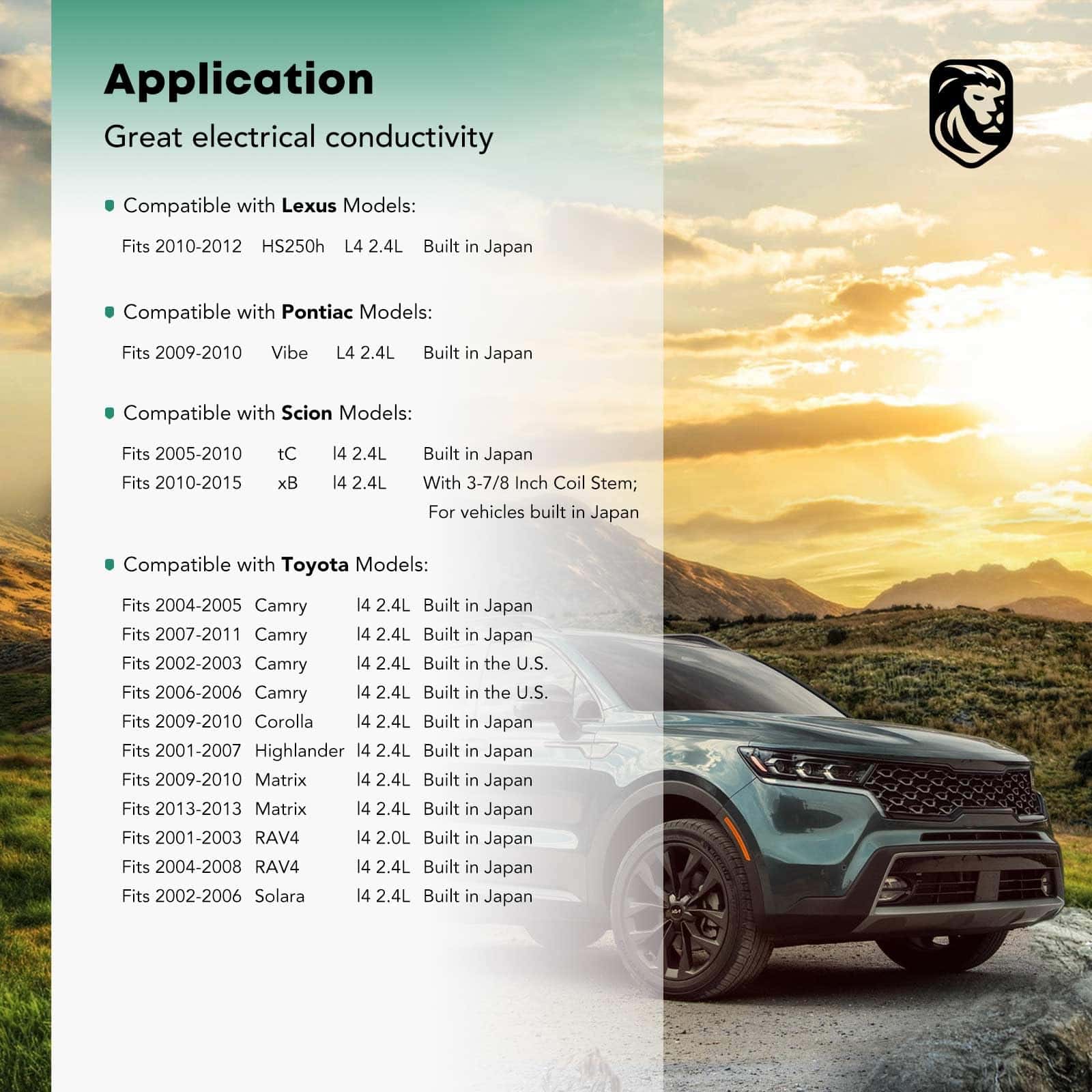 Set de 4 Bobinas de Encendido de Repuesto para Modelos de - Imagen 3