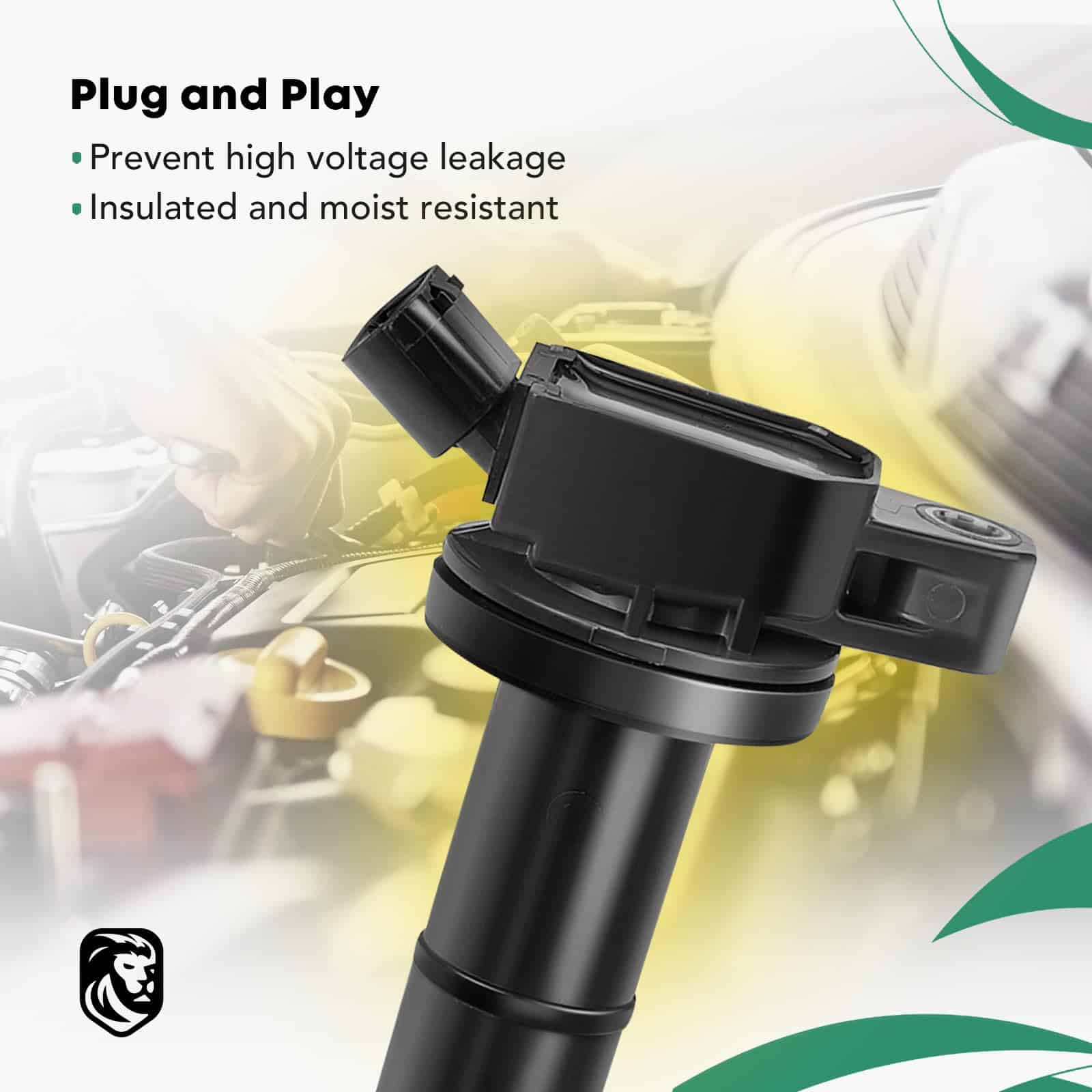 Set de 4 Bobinas de Encendido de Repuesto para Modelos de - Imagen 9