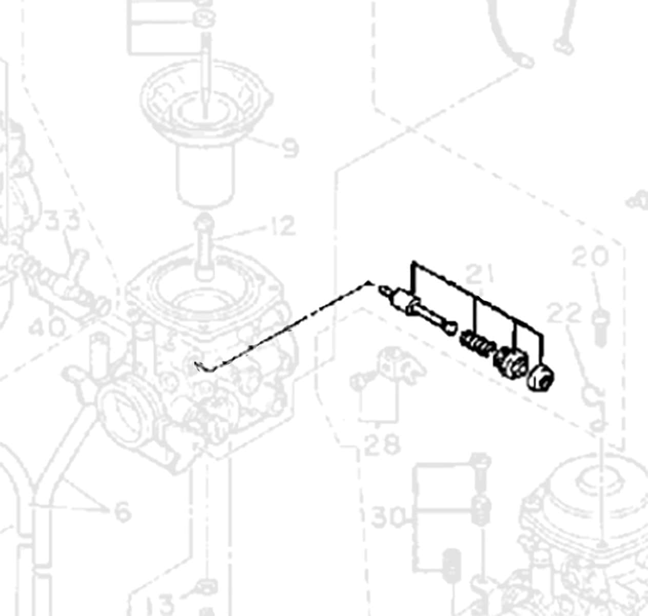 Kit de Reconstrucción de Estrangulador del Carburador - Imagen 3