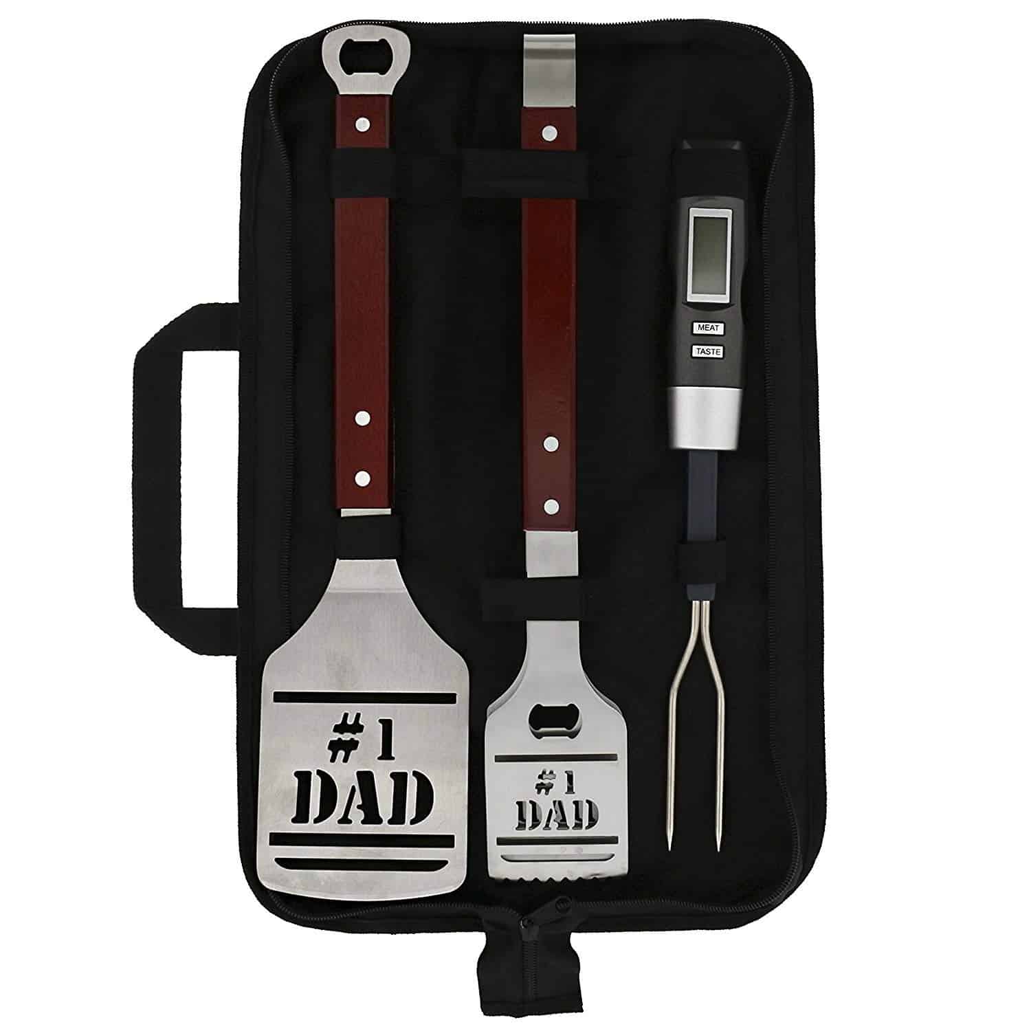 Set de Herramientas para Parrilla Panoware para Papá, 4
