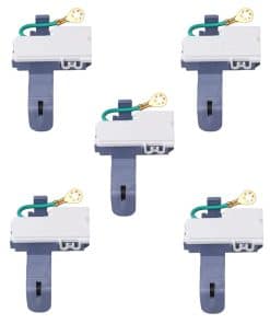 BQLZR WP8318084 Interruptor de tapa de lavadora de 3 pines