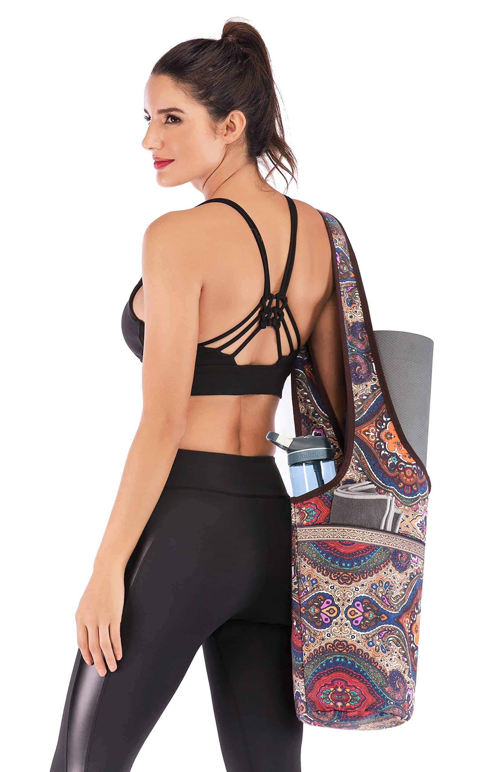 Bolsa para Tapete de Yoga Ewedoos con Bolsillo de Gran - Imagen 8