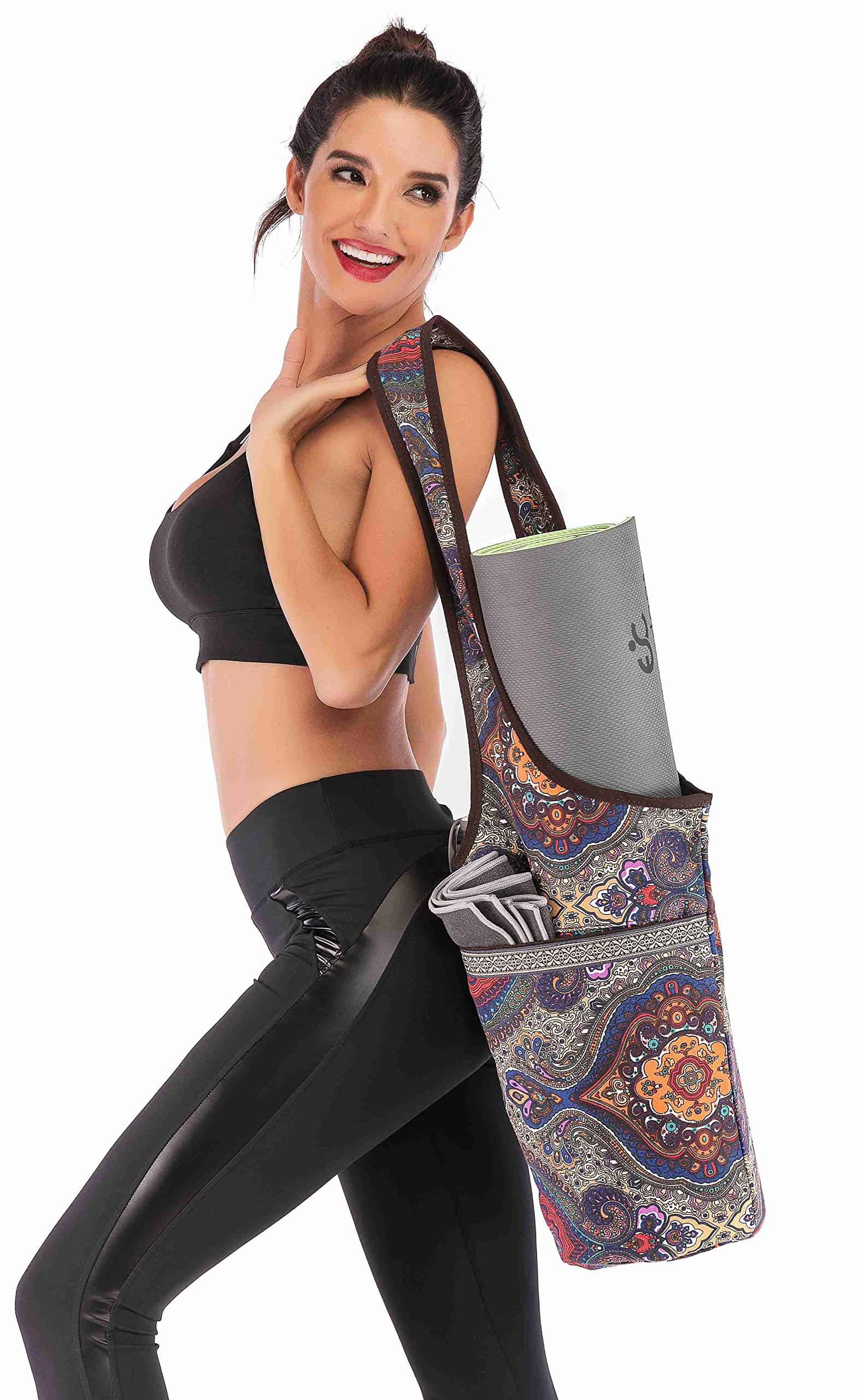 Bolsa para Tapete de Yoga Ewedoos con Bolsillo de Gran - Imagen 7