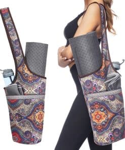 Bolsa para Tapete de Yoga Ewedoos con Bolsillo de Gran