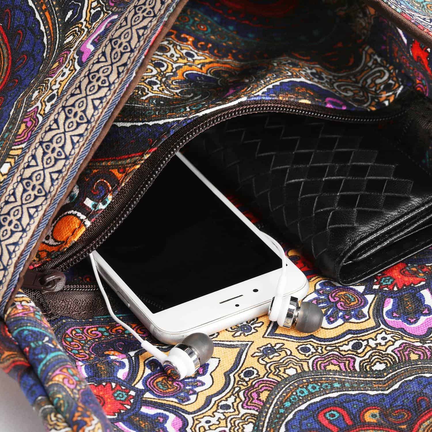 Bolsa para Tapete de Yoga Ewedoos con Bolsillo de Gran - Imagen 4