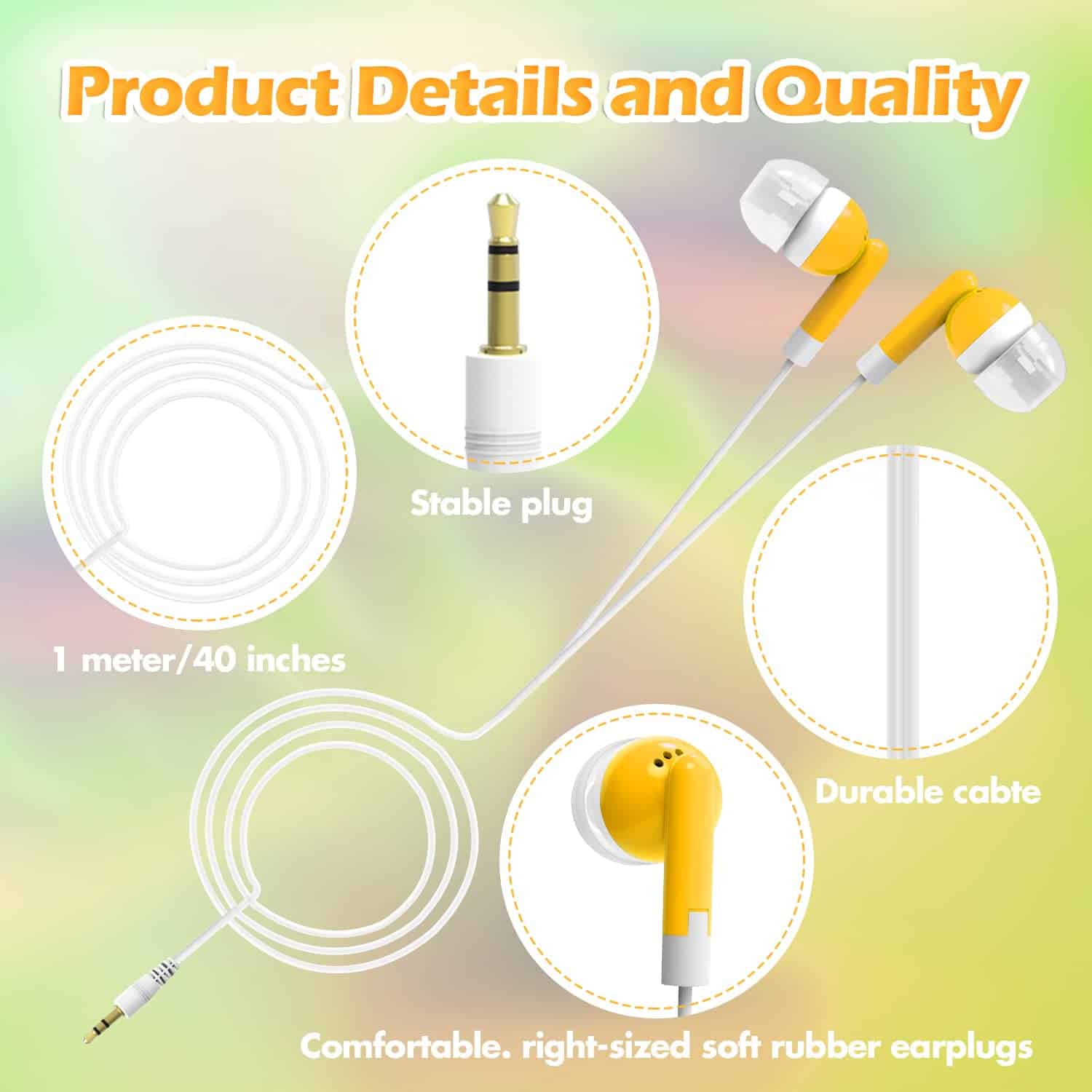 CN-Outlet Audífonos al mayoreo a granel Audífonos Empacados - Imagen 3