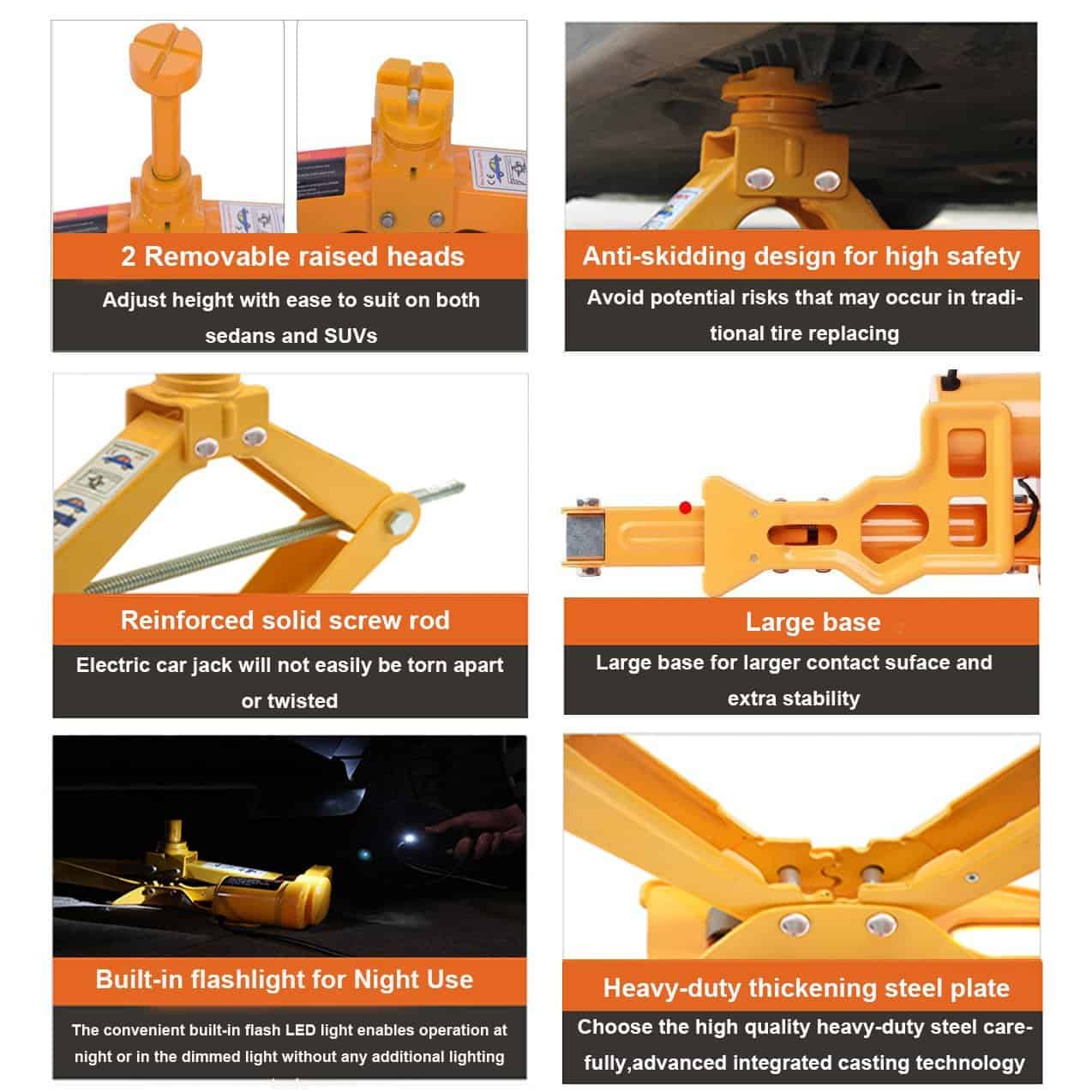 Gato Eléctrico para Coche de 3 Toneladas Todo en Uno - Imagen 9