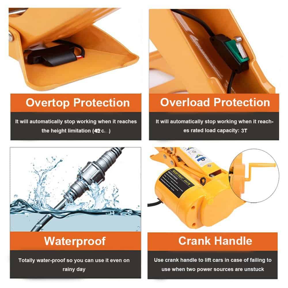 Gato Eléctrico para Coche de 3 Toneladas Todo en Uno - Imagen 8