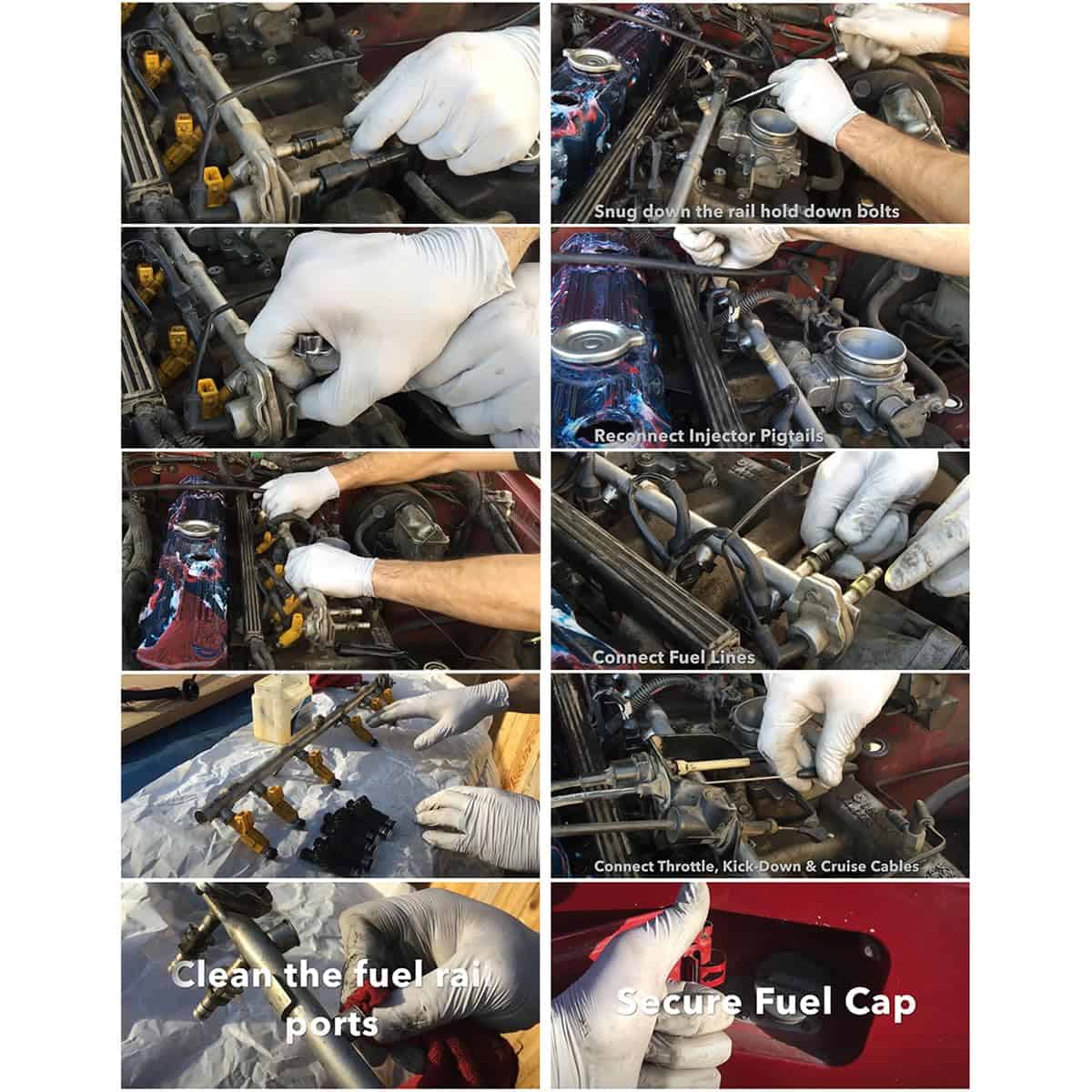 Automotive-leader 4Pcs 23250-25010 Inyector de Combustible - Imagen 9